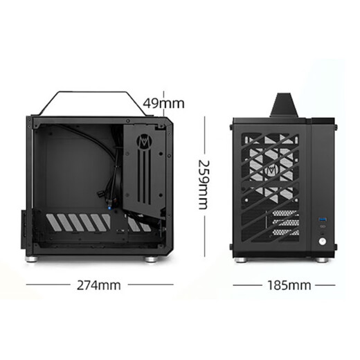 Colorful 12/24 interest-free Intel Core i5 14600KF/RTX5060/5070 Mechanical Master e-sports side-through mini host DIY assembly computer 341 Configuration 2 i5-14600KF丨5060 8G
