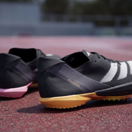 阿迪达斯 （adidas）跑步鞋男鞋夏季新款田径长跑钉子鞋轻便缓震透气运动鞋低帮休闲鞋 IG9905 40
