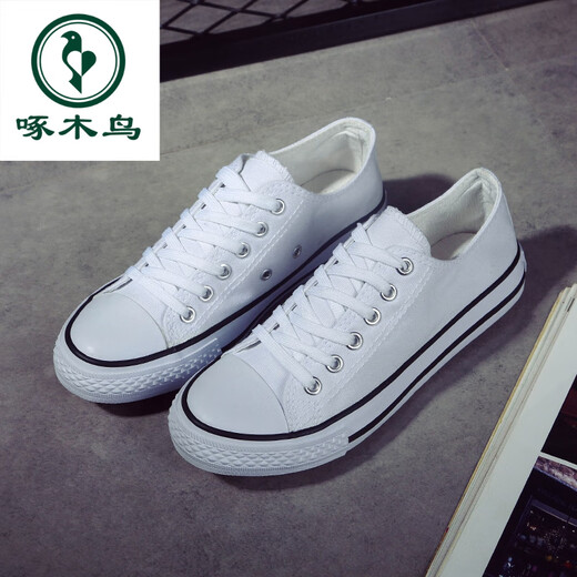 Specht 2025 Frühlings- und Herbst-Trend Low Top große Größe Herrenschuhe Alte Peking-Stoffschuhe Männer Leinwand lässig Männer und Frauen alle schwarze Arbeitsschuhe DC-6621 Boutique Schwarz 35