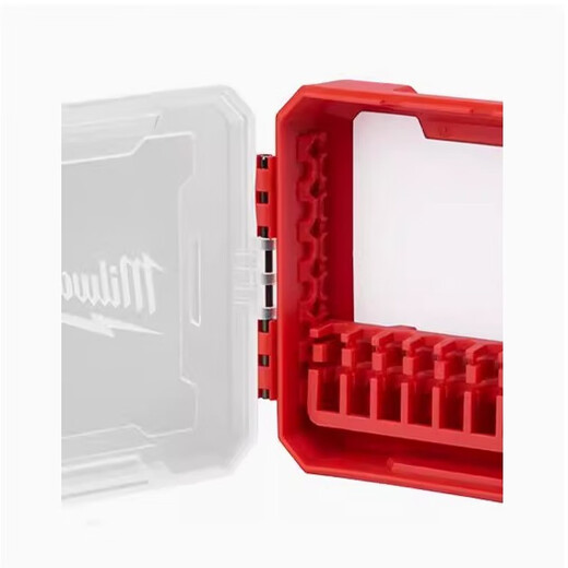 Wokech milwaukeepackout compatible perceuse personnalisée Boîte de rangement par lots de rangement de têtes de perceuse de perceuse