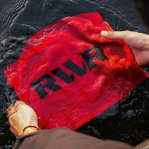 RVVR outdoor lure fishing towel portable thickened water-absorbent non-shedding fishing accessories purple