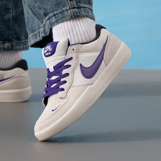 耐克（NIKE）男鞋女鞋春季新款运动鞋SB Force 58复古低帮透气防滑板鞋休闲鞋 DV5477-006 40