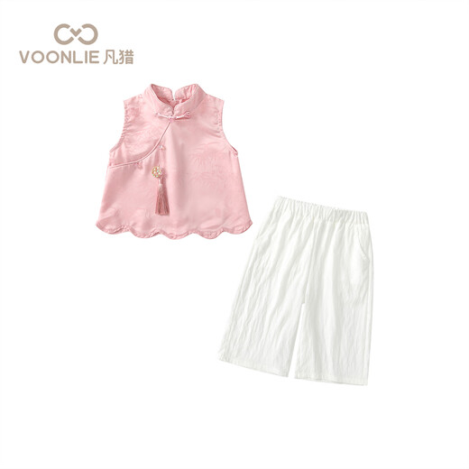 Fanhunting girls Hanfu suit summer suit 2025 new children's national style Tang suit baby one-year-old dress summer thin style