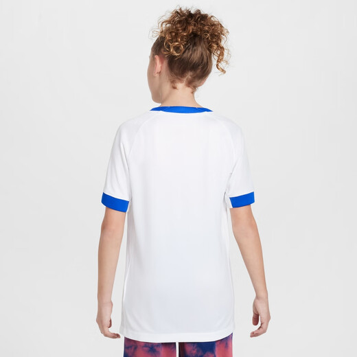 耐克（NIKE）官方男女童2025赛季英格兰队主场大童速干足球球衣FZ9197 405皇家宝蓝/白/白 140 S
