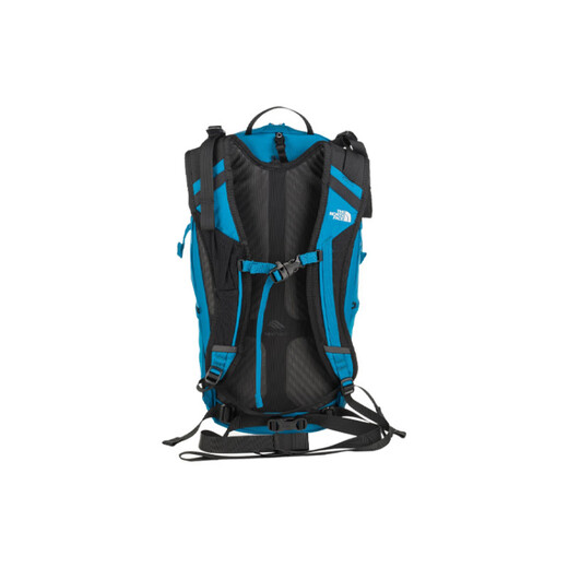 
North Face 24L outdoor comfortable carrying large capacity nylon schoolbag backpack backpack regular couple style holes Peacock blue