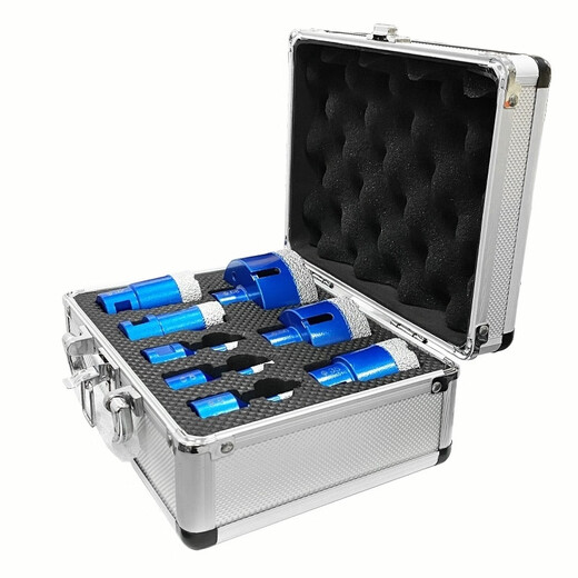Danstini M14 brazed diamond hole opener set tile stone drilling angle grinder hole drill bit set eight-piece drill set