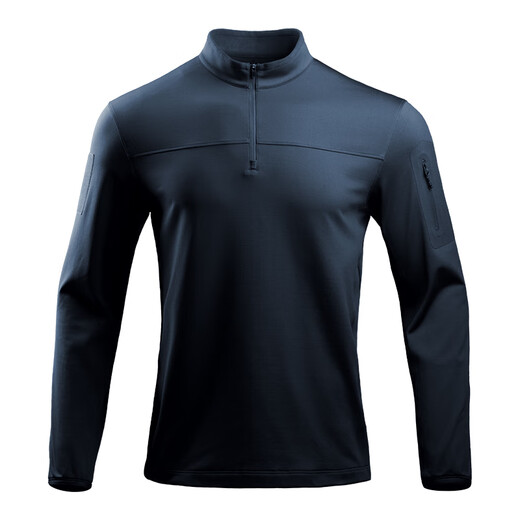 Dragon Tooth third generation defender lightweight stand-up collar fleece sweater warm jacket men's outdoor leisure sports slim tactical jacket polar night black M 175/96A 141-156Jin Jin equals 0.5 kg