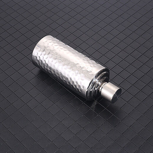 YH new 304 stainless steel wine bottle thickened all-steel liquor bottle outdoor portable bottle 1 Jin Jin equals 0.5 kg 2 Jin Jin equals 0.5 kg Wine set 2 Jin Jin equals 0.5 kg Thickened 304 sanded cylinder without accessories