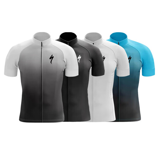 Lightning Lightning Gradient Cycling Suit Men's Summer Cycling Suit Breathable Sports Mountain Bike Cycling Windproof Vest 1 L