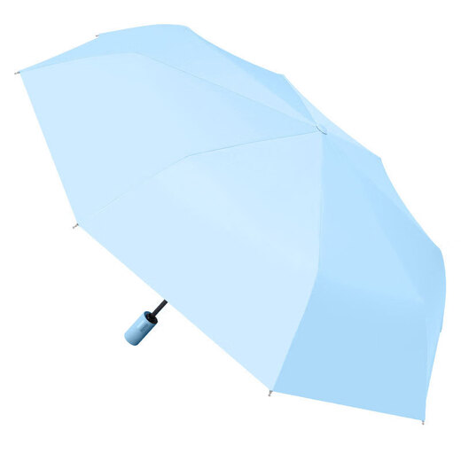 Regen moderner automatischer 16 Knochen Regenschirm Falten Parasol Doppelknochen kühn kühn Anti-Wind Sunny Dach Balance Sunscreen Tri-Fold Dach Gradient Automatik [BOLD-Doppelkiel] 1048