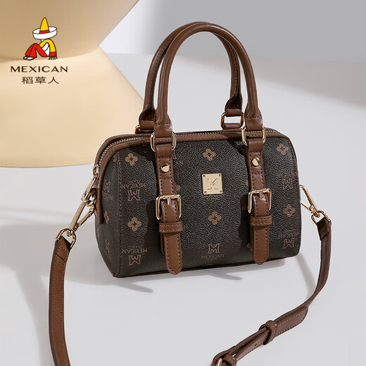 Vogelscheuche Bag Damenbeutel 2025 Neues leichte Luxus vielseitige einsschuldige Crossbody-Tasche Boston Bag Geburtstag Geschenk für Freundin