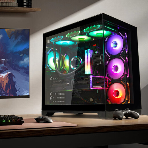 Colorful 24-issue interest-free 14600KF/265K with 5060TI/5070TI/5080/5090 graphics card Desktop host e-sports game AI design DIY assembly computer with six 265K丨32G丨1TB丨5070TI graphics card brand new original box