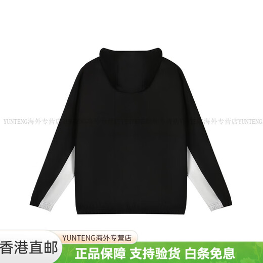 New Balance Casual Cooled Woven Sports Jacket Женская черная спортивная тенденция