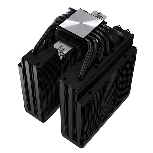 Valkyrie (VALKYRIE) EL125 BLACK VK CPU air-cooled radiator twin towers anti-gravity 6 heat pipe pure copper base supports LGA1700 AM5 ARGB light effect