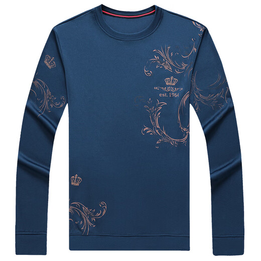 Camiseta de manga larga de seda de verano de mediana edad de mediana edad y jóvenes cuello redondo delgado 2025 nueva camiseta de la base de la base masculina de mediana