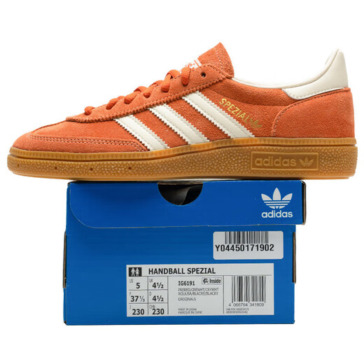 阿迪达斯（adidas）官方舰店 男鞋女鞋 25夏季新款三叶草透气潮流轻便跑步运动休闲鞋 IG6191 35.5