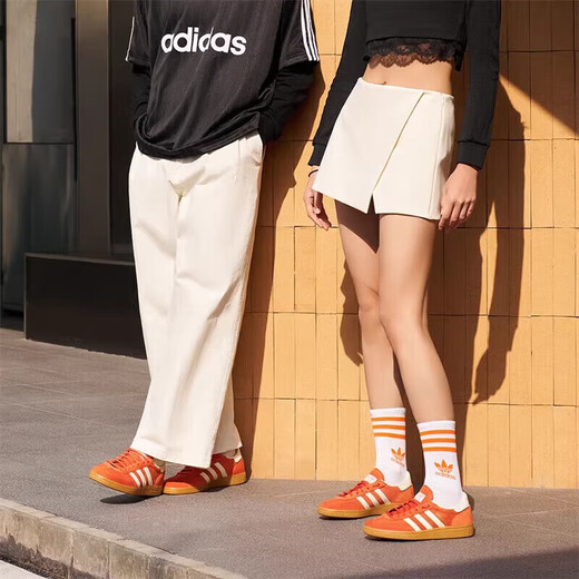 阿迪达斯 （adidas）三叶草男鞋女鞋25夏新款HANDBALL SPEZIAL低帮耐磨轻便复古运动鞋 IG6191 42.5