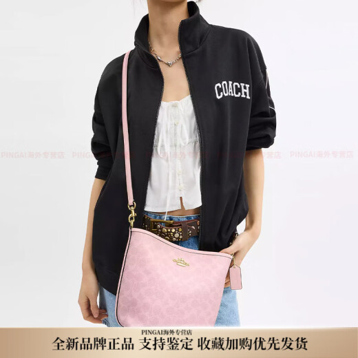 Entren City Bucket 17 Logotipo de metal lienzo recubierto Backet Bag Shoulse Bolse Small Women's Color Basic Pack (bolsa + bolsa de polvo)