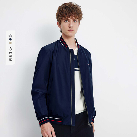 Navigare Italian sailing jacket men's baseball collar casual three-proof jacket 1311003509 Navy blue M/48