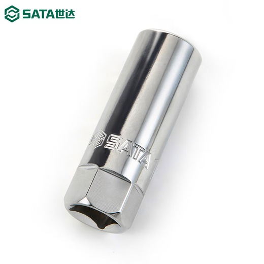 SATA 世达世达火花塞套筒大飞中飞超薄拆卸安装加长扳手宝马汽修工具12925 13916/21mm[大飞12.5mm]火花塞套