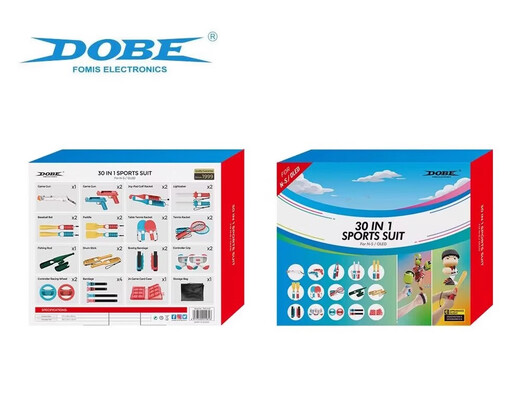 
Original switch Sports somatosensory sports set OLED sports racket accessories props NS accessories DOBE original SPORTS sports set 18 in 1