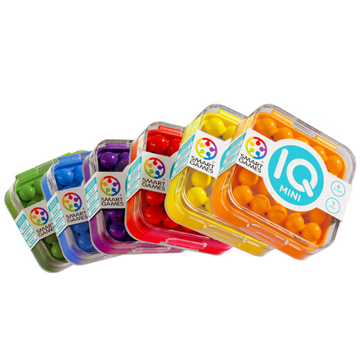 Smart Games Smart Mini Sponsoring Primary School School School Eröffnungsgeschenk Kinder Bildungsspielzeug Taschenrätsel 6 Jahre alt + (zufällige Farbe)