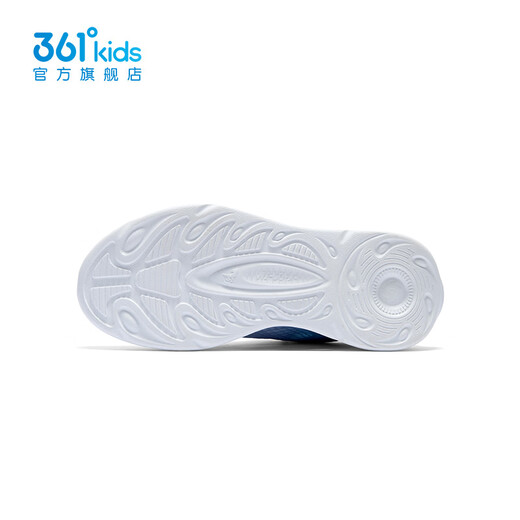 
361 children's shoes for boys and girls sports running shoes for 2024 summer new mid-to-large children's shoes 361 degree white/earth blue/meditation green 36