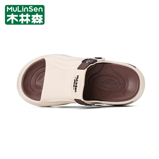 
Mulinsen one-shot men's summer home wear large-size men's shoes soft sole non-slip sports beach shoes simple and fashionable sandals