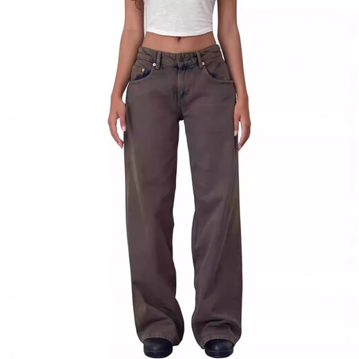 Lee Kids American Retro Low Raise non élastique lavage droit de lavage droit pour femmes en automne