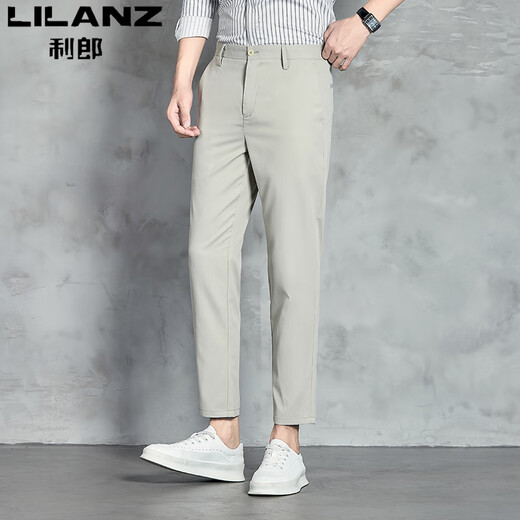 Lilang Men's Ice Silk Casual Pantal