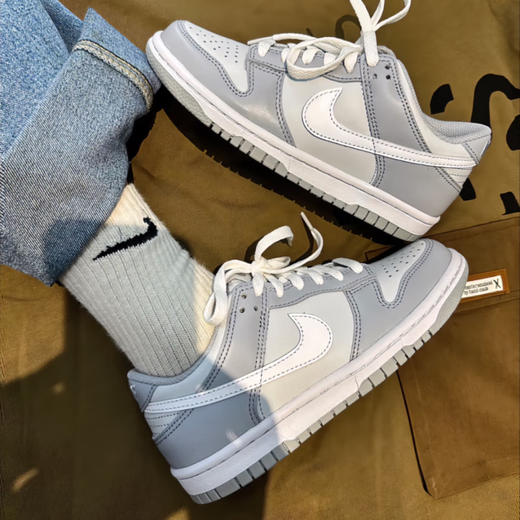 耐克（NIKE）女鞋DUNK低帮潮流休闲百搭防滑耐磨大童青少年运动板鞋 DH9765-001 37.5