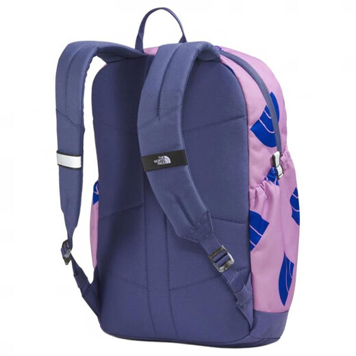 北面（The North Face）19.5L轻便便携拉链开合再生聚酯纤维双肩包常规男女同款情侣款粉 粉紫色