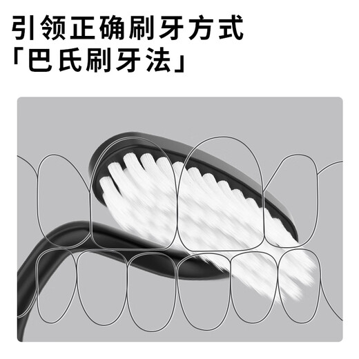 Sweetrip Pasteurized toothbrush S-type vertical brush toothbrush special-shaped soft bristles to clean between teeth and protect gums genuine