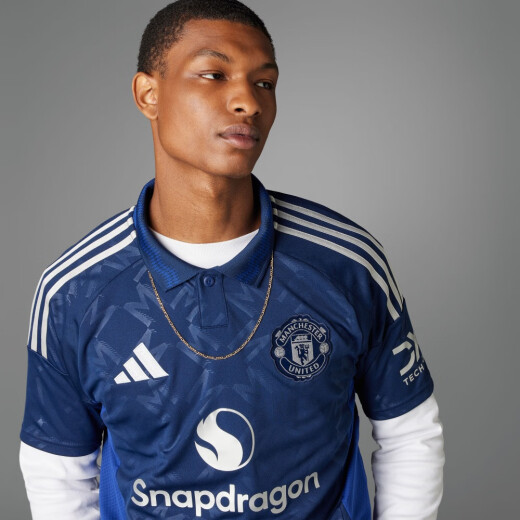 Adidas Manchester United Fan Edition Away Football Jersey Men's Clothing Men's Clothing Adidas Oficial IU1390 Deep Indigo L