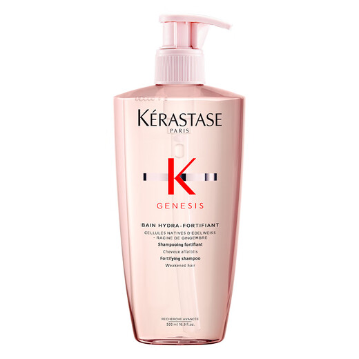 Kashi Yuanqi Ingwer Pulver Flasche Ingwer Shampoo 500 ml langfristige Ölkontrolle und lose Flush und starkes Geburtstagsgeschenk