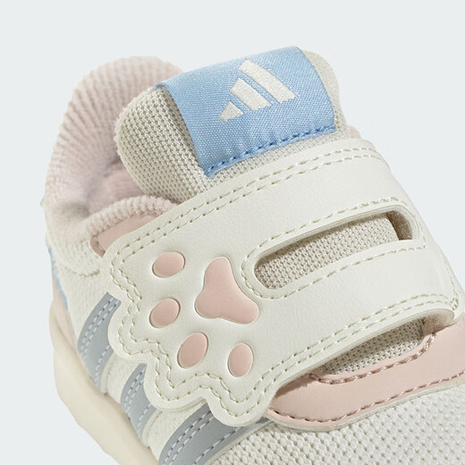 Adidas children's shoes 25 autumn and winter girls' baby sports shoes RUN 70s children's color-blocked Velcro casual shoes JQ4509