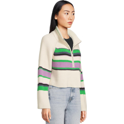 People gratis para mujeres Color de contraste de mujeres Medio Zipe sudadera Combo Combo de azúcar delgada Combo Combo de azúcar delgada Única LG (Femenina 12-14)