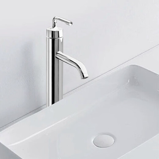 科勒（KOHLER）科贝拉勒K-14404TK-14402T飘瑞诗拉丝加高洗脸艺术单盆水龙头 K-14402法兰金