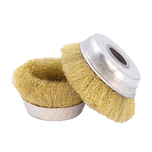 VRK bowl type wire wheel angle grinder wire brush wood grinding rust removal wire wire wheel polishing grinding wheel 82*16mm 10 pcs