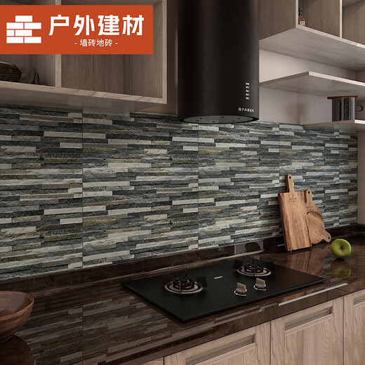 300x600文化石外墙砖阳台别墅乡村自建房庭院外墙工装瓷砖仿古砖 D829 300x600