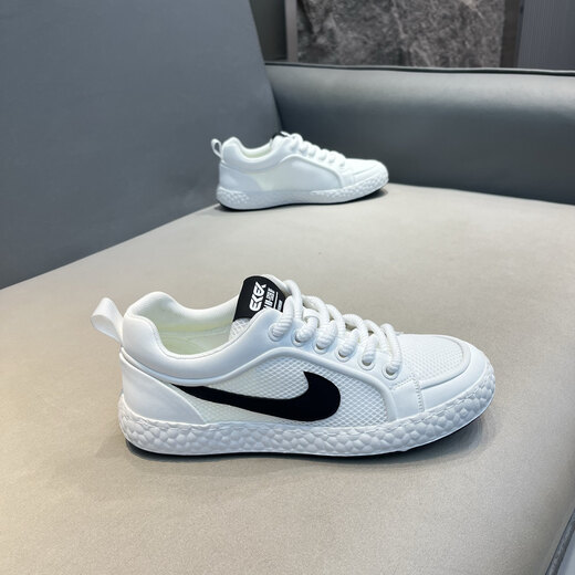 Hong Kong Counter Einkaufsagent 2025 neue Männerschuhe modische und vielseitige lässige Schuhe atmungsaktives Netz leichtgewichtige Männer Sportschuhe grau 88-795 Lederschuhe Größe E 38