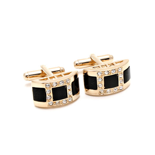 NOSSKISS original imported cufflinks for men, light luxury custom fashion French shirt sleeve nails, advanced birthday gift box, silver cufflinks