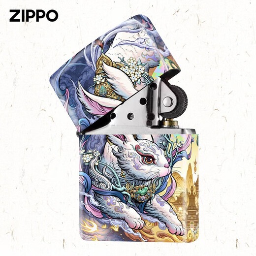 ZIPPO打火机防风煤油火机之宝创意送男友礼物定制 子鼠【单机无油】DK9902CY