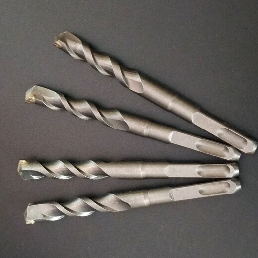 
Shanghai Industrial 150 200 350 500 Long electric hammer four-pit round head through the wall impact drill bit concrete drill bit Yuantou 12350