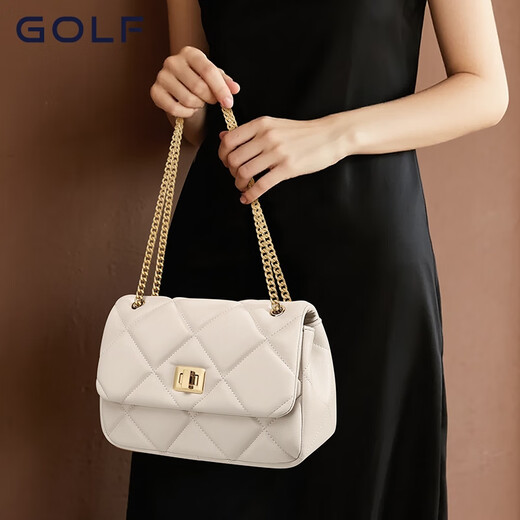 Sac de golf (golf) Sac féminin à la mode petite chaîne de diamant parfum Boîte cadeau d'anniversaire pour femmes à une épaule