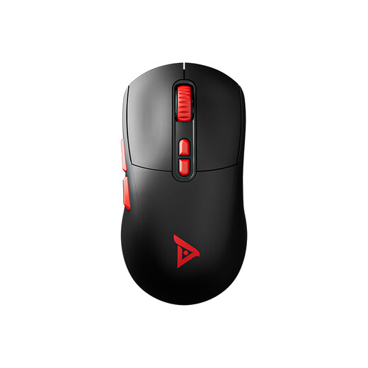 Titanium [Delta Action] TSG809 Thousand Machine Umbrella Three-Mode Wireless E-Sports Gaming Mouse 3311 Chip Wired Bluetooth 2.4G Charging Office Powered by Onboard 13800DPI Thousand Machine Umbrella E-Sports Mouse Black [Givea hollowed-back cover*1+Silent micro-move*2]