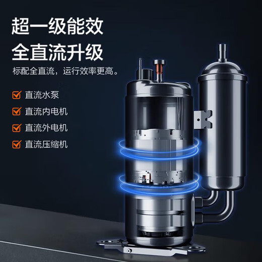 AUX central air-conditioning ceiling unit 3 HP cooling and heating first-class energy efficiency commercial ceiling air conditioner industry-leading APF4.12 KFR72QW/BPR3QD(B1)-G national subsidy