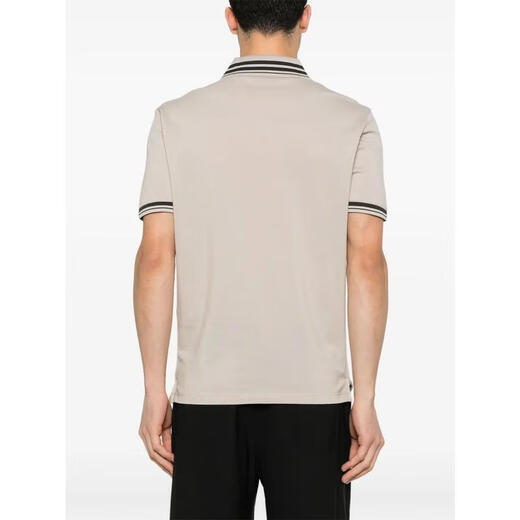 Emporio Armani T-shirt masculin Stretch Polo à manches courtes à manches courtes, Vêtements de printemps et d'été insignifiant et polyvalent