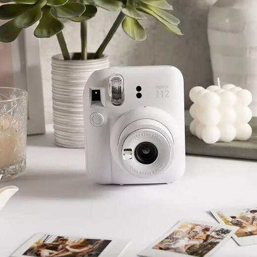 Fujifilm (FUJIFILM) instant mini12 camera minise/40/41 one-time imaging, instant shooting, wide birthday gift Mini12 Jasmine White (99 new) official standard configuration
