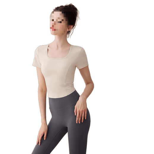 Grimar Jonsson's new yoga clothing suit female fairy spirit high-end professional Pilates 2025 women's tops summer thin clothes absolutely Caramel Orange S90Jin Jin is equal to 0.5 kg or less